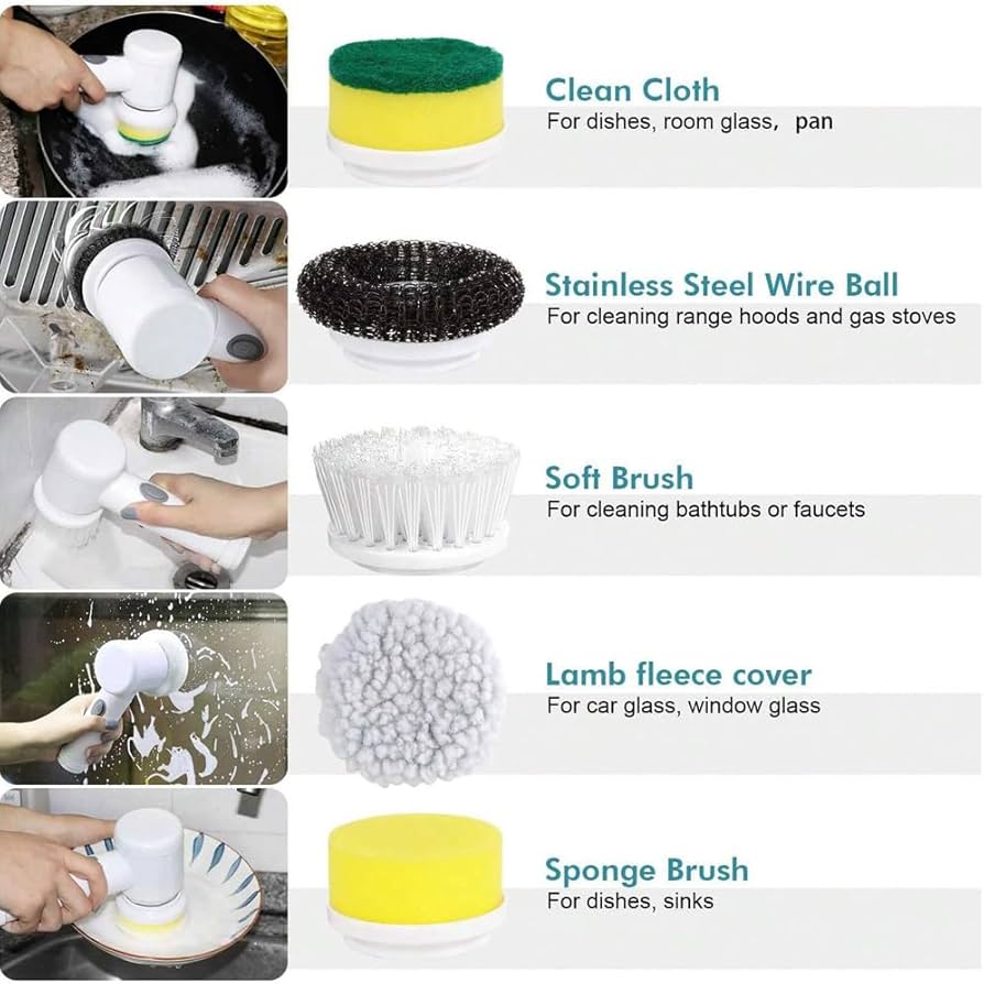 Electric Spin Scrubber