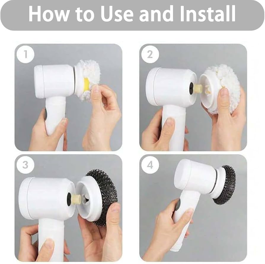 Electric Spin Scrubber